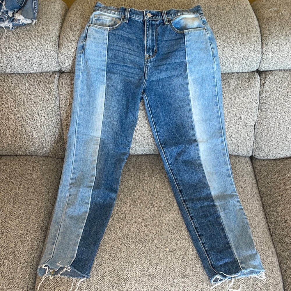 PacSun two toned mom Jeans
